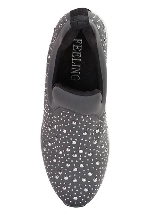 grey suede slip on casual shoes - 15328629 - Zoom Image - 3