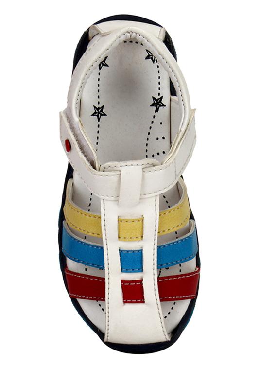 white leatherette floater - 15328688 - Zoom Image - 3
