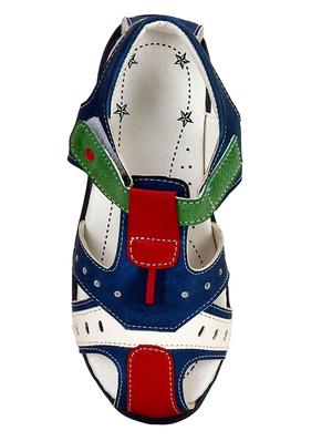 multi colored leatherette sandals - 15328695 - Standard Image - 3