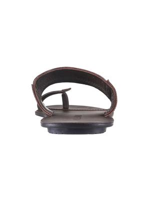 brown Leather slip on slipper - 15330689 - Standard Image - 3