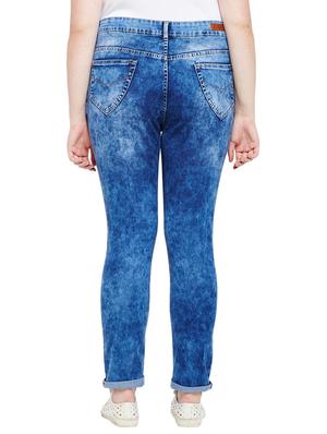 stone washed plus jeans - 15330954 - Standard Image - 3