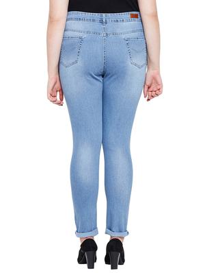 stone washed plus jeans - 15330962 - Standard Image - 3