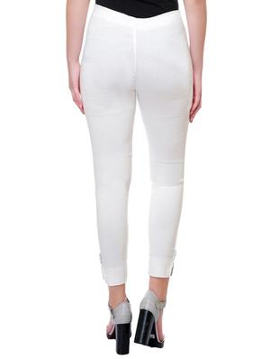 Set of 2 multi colored cotton leggings - 15331634 - Standard Image - 3