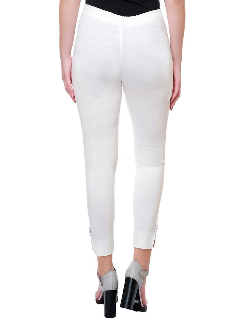 Set of 2 multi colored cotton leggings - 15331634 - Zoom Image - 3