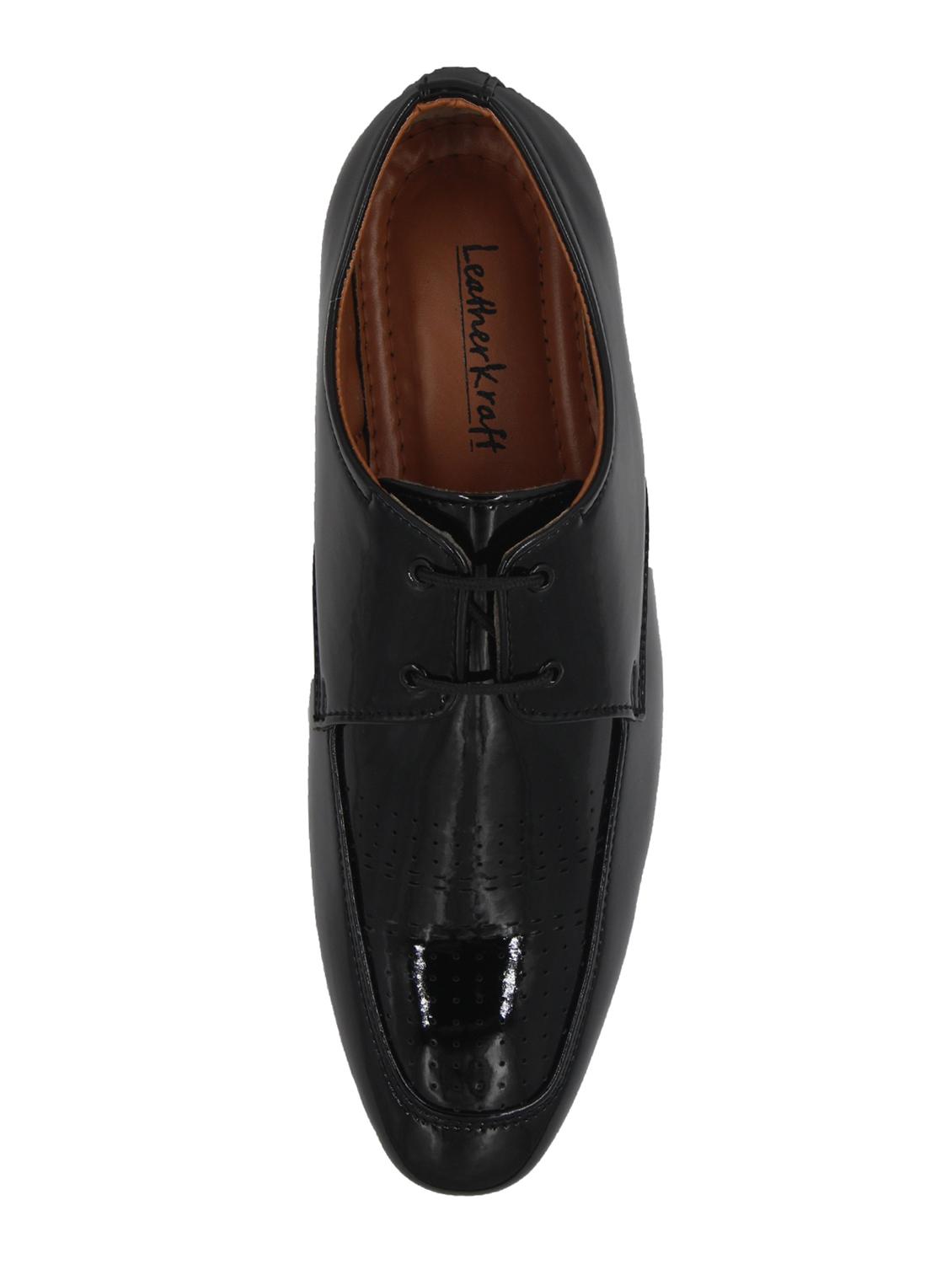 black patent leather lace-up derby - 15332763 - Zoom Image - 3