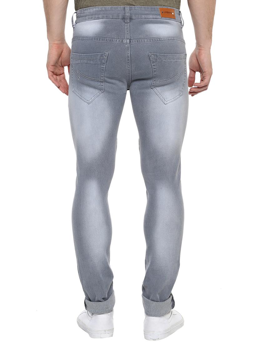 grey heavy washed denim jeans - 15333120 - Zoom Image - 3