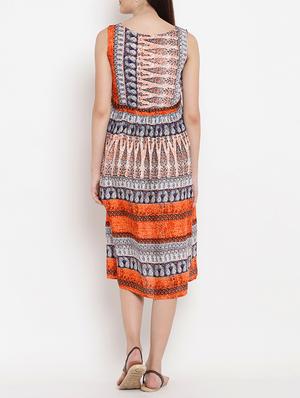 drawstring waist maternity dress - 15333509 - Standard Image - 3