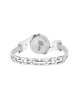 arum white dial round with metal strap wrist watch - 15335303 - Standard Image - 3