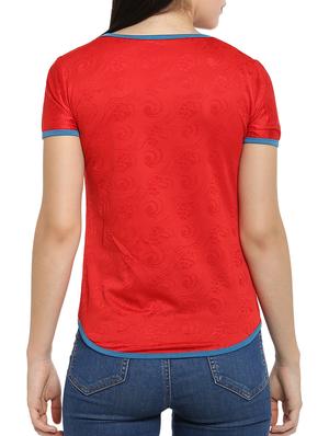 Applique textured top - 15336008 - Standard Image - 3