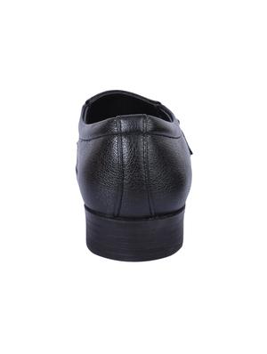 black Faux Leather slip ons - 15336138 - Standard Image - 3