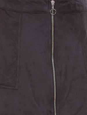 zip up a-line skirt - 15337321 - Standard Image - 3