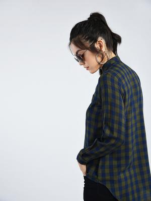 checked patch pocket detail shirt - 15337592 - Standard Image - 3