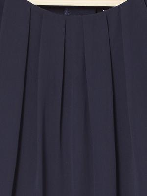 blue rayon playsuit - 15338425 - Standard Image - 3