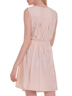sequin embellished yoke belted dress - 15338472 - Standard Image - 3