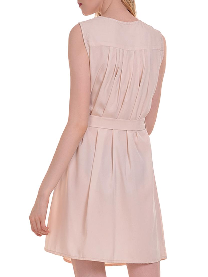 sequin embellished yoke belted dress - 15338472 - Zoom Image - 3