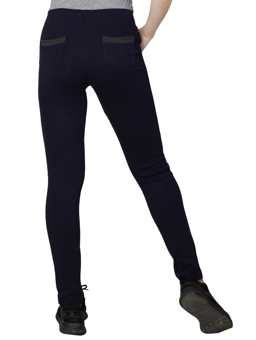mid-rise solid track pant - 15338479 - Zoom Image - 3