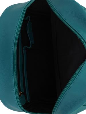 blue leatherette (pu) regular backpack - 15338883 - Standard Image - 3