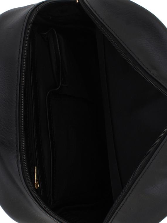 black leatherette regular backpack - 15338884 - Zoom Image - 3