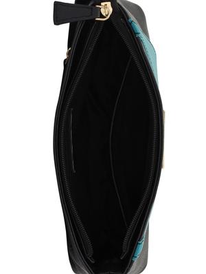 black leatherette (pu) regular sling bag - 15338900 - Standard Image - 3