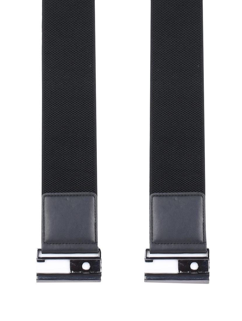 black leather belt - 15338945 - Zoom Image - 3