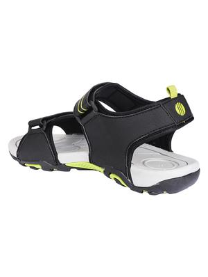black leatherette back strap floaters - 15338994 - Standard Image - 3