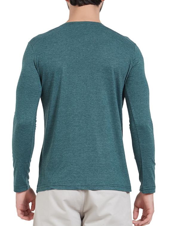green cotton t-shirt - 15339165 - Zoom Image - 3