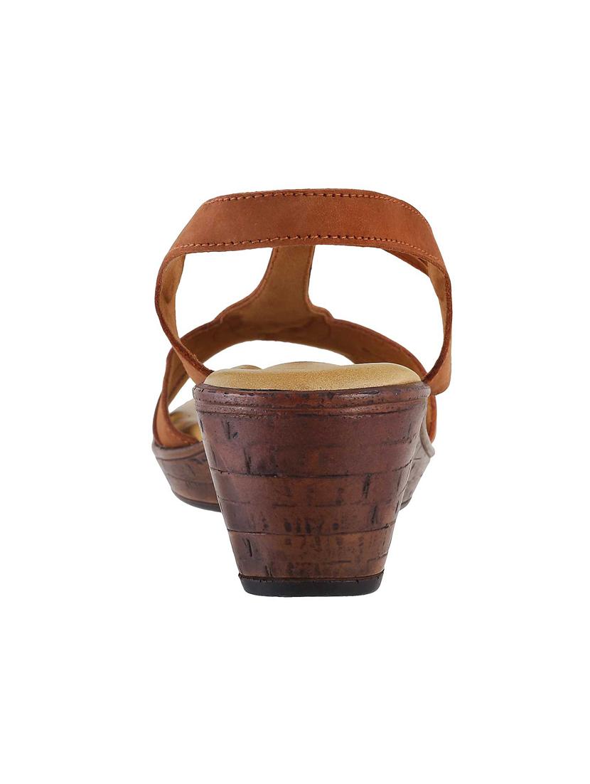 brown back strap wedges - 15339732 - Zoom Image - 3