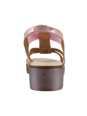pink back strap sandals - 15339740 - Standard Image - 3