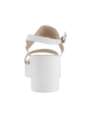 white back strap sandals - 15339757 - Standard Image - 3