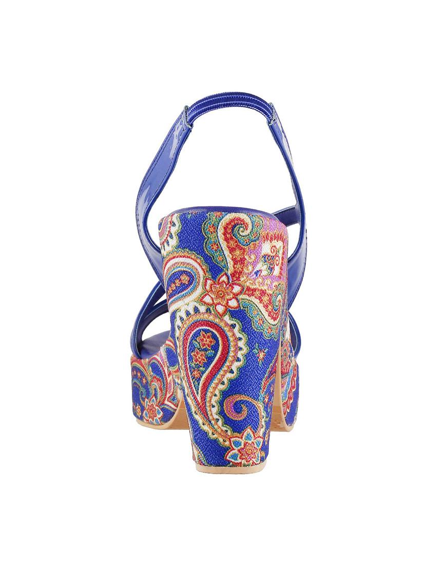 blue back strap sandals - 15339786 - Zoom Image - 3