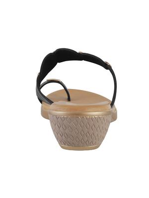 black one toe sandals - 15339857 - Standard Image - 3