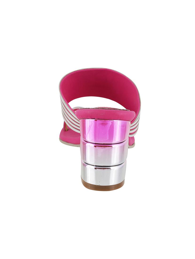 pink one toe sandals - 15339965 - Zoom Image - 3