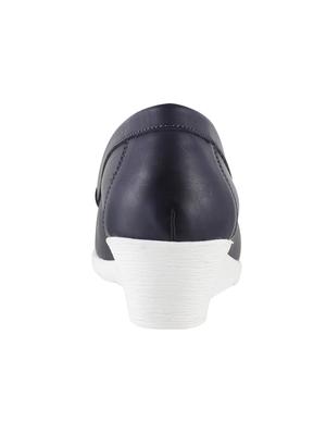 navy slip on loafers - 15340021 - Standard Image - 3