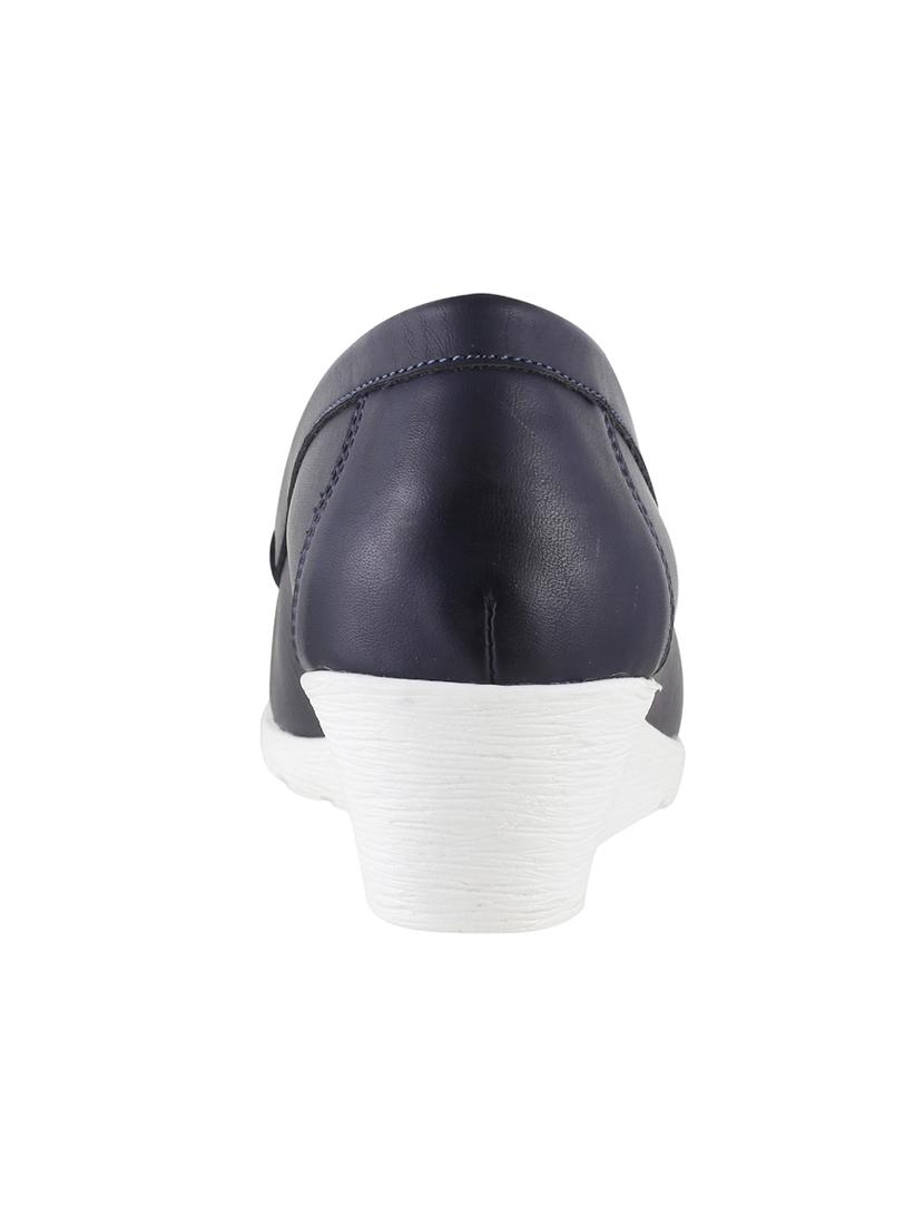 navy slip on loafers - 15340021 - Zoom Image - 3