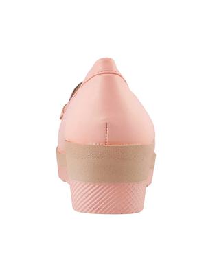 pink slip on loafers - 15340031 - Standard Image - 3