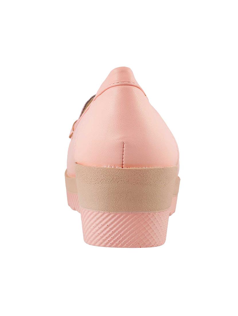 pink slip on loafers - 15340031 - Zoom Image - 3