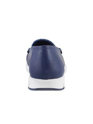 navy slip on loafers - 15340048 - Standard Image - 3