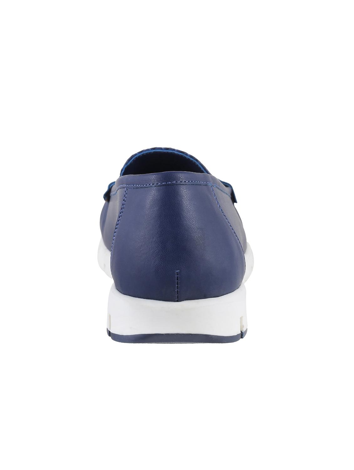 navy slip on loafers - 15340048 - Zoom Image - 3