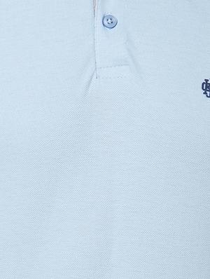 blue cotton t-shirt - 15340222 - Standard Image - 3