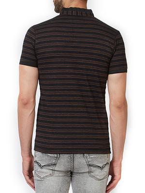 black cotton t-shirt - 15340252 - Standard Image - 3