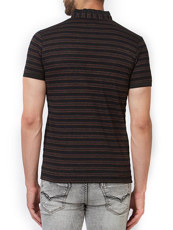 black cotton t-shirt - 15340252 - Zoom Image - 3