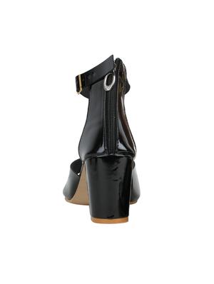 black ankle strap sandals - 15340307 - Standard Image - 3