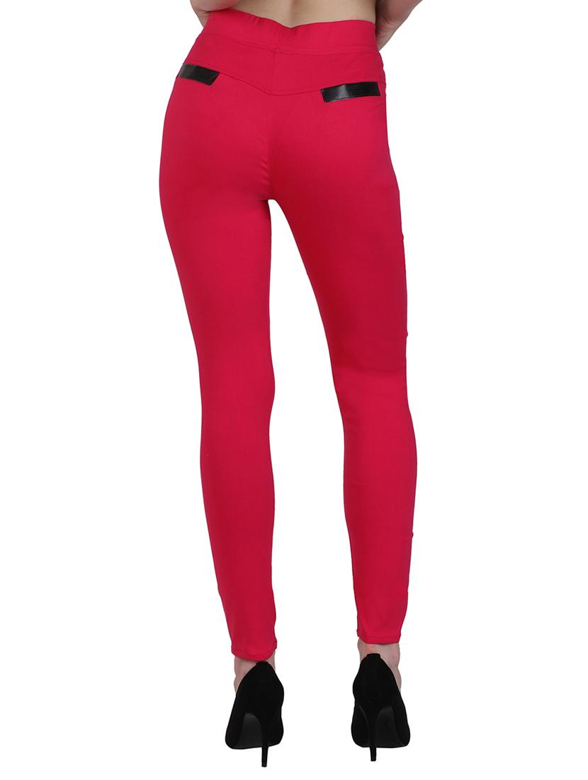 high waist solid jegging - 15340967 - Zoom Image - 3