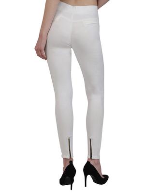 solid white jegging - 15340970 - Standard Image - 3