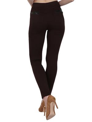 high waist solid jegging - 15340999 - Standard Image - 3