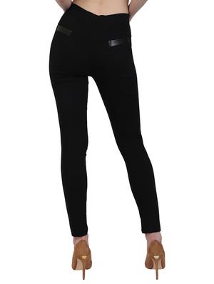 high waist solid jegging - 15341001 - Standard Image - 3