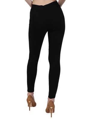 high waist solid jegging - 15341002 - Standard Image - 3