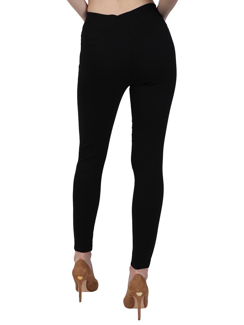 high waist solid jegging - 15341002 - Zoom Image - 3