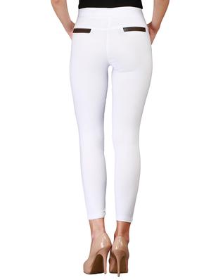 mid waist solid jegging - 15341006 - Standard Image - 3