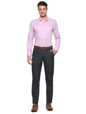 pink cotton formal shirt - 15341444 - Standard Image - 3